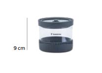 POTE DE VIDRO COM TAMPA EM SILICONE PUREZZA TRAMONTINA