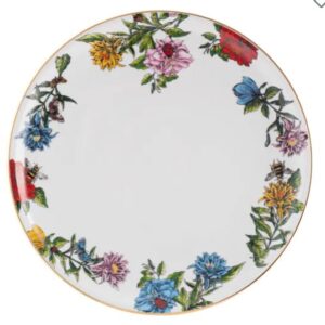 PRATO RASO 27CM HIPPIE CHIC PORCELANA SCHMIDT 2439