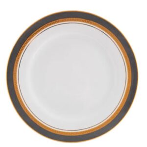PRATO RASO 27CM TURMALINA CINZA SCHMIDT 2443