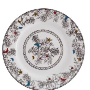 PRATO RASO 27CM VIVEIRO PORCELANA SCHMIDT 2440
