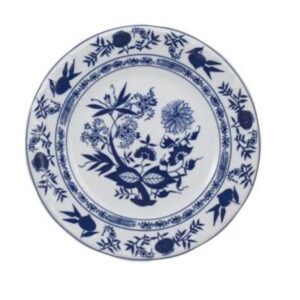 PRATO DE SOBREMESA 19CM CEBOLINHA PORCELANA SCHMIDT 2617