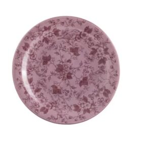 PRATO DE SOBREMESA 19CM LAVANDA PORCELANA SCHMIDT 2441