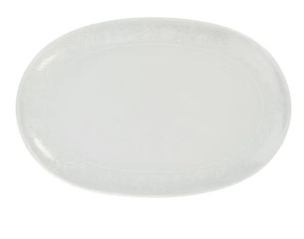 TRAVESSA RASA OVAL NOIVA PORCELANA SCHMIDT 2248