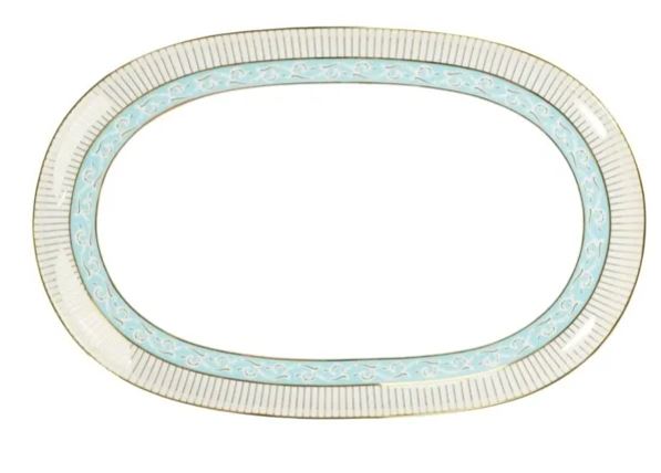 TRAVESSA OVAL AUDREY PORCELANA SCHMIDT 2251