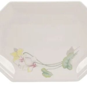 TRAVESSA RASA OITAVADA OVAL ENCANTO PORCELANA SCHMIDT E373