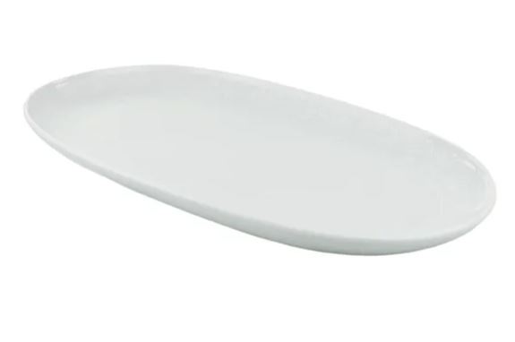 TRAVESSA RASA OVAL NOIVA PORCELANA SCHMIDT 2248
