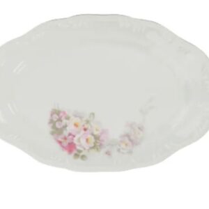 TRAVESSA RASA OVAL VITÓRIA PORCELANA SCHMIDT 0397