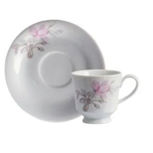 XÍCARA DE CAFÉ COM PIRES 60ML MARESIAS PORCELANA SCHMIDT 2405