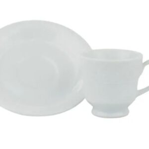 XÍCARA DE CAFÉ COM PIRES 60ML NOIVA PORCELANA SCHMIDT 2248