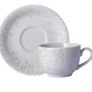 XÍCARA DE CHÁ COM PIRES 200ML GUAPORÉ PORCELANA SCHMIDT 2395