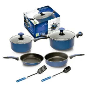 CONJUNTO DE PANELAS 4 PEÇAS BLUE ANTIADERENTE BIOFLON NIGRO 25830