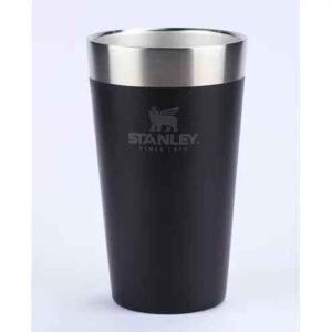 COPO TÉRMICO PARA CERVEJA STANLEY SEM TAMPA BLACK 473 ML 08029-00