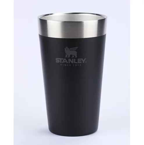 COPO TÉRMICO PARA CERVEJA STANLEY SEM TAMPA BLACK 473 ML 08029-00