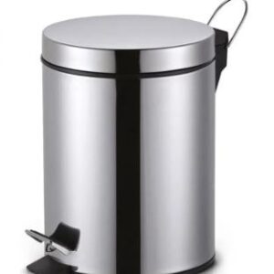 LIXEIRA INOX COM PEDAL