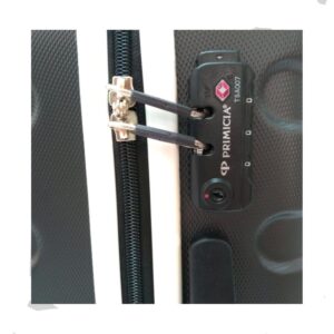 MALA DE VIAGEM GRANDE RESISTENTE ABS PRETO MARROCOS 91702/4PT PRIMICIA
