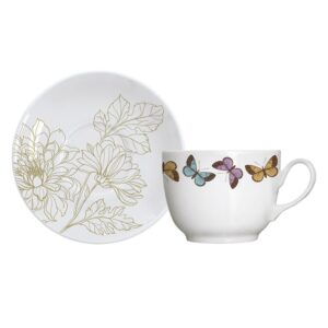 06 XÍCARAS DE CAFÉ COM PIRES COUP MILÃO PORCELANA GERMER