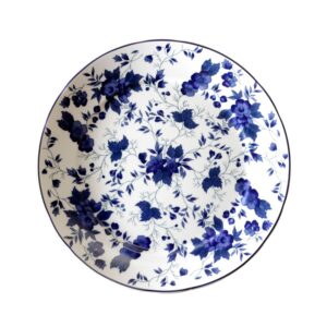 PRATO DE SOBREMESA FOLHAGEM PORCELANA SCHMIDT