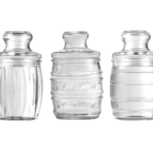 POTE DE VIDRO MISTO COM TAMPA DE VIDRO E VEDAÇÃO DE SILICONE 712 ML WHEATON BRASIL 001043