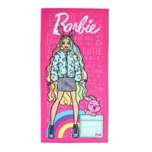 TOALHA DE BANHO AVELUDADA BARBIE LEPPER