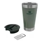 COPO TÉRMICO STANLEY 473 ML COM ABRIDOR COLOR GREEN BEER PINT REF 8000